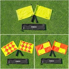 FORZA Pro Linesman Flags (2 Pack) – Professional Referee Equipment - Poles & Bag