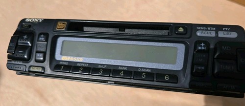 Sony minidisc car radio - minidisc,