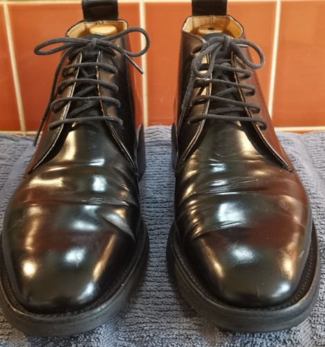 Black barker chukka boots - black,