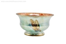 RARE Mother of Pearl Wedgwood Lustre Fairyland Butterfly Bowl Daisy Makeig Jones