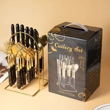 24pc Cutlery Dinner Set