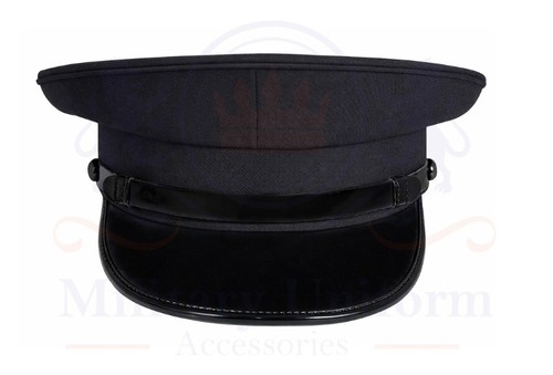 Black chauffeur peak - peak, –