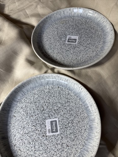 Denby halo speckle 26cm coupe - denby,