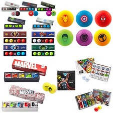 Volvik Vivid Marvel Special Edition Golf Balls Hat Clip Marker Avengers Gift Set