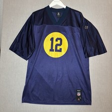 Green Bay Packers Reebok NFL Practice Jersey Aaron Rodgers Size L Purple Vintage