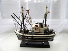 Vintage Model Fishing Boat on