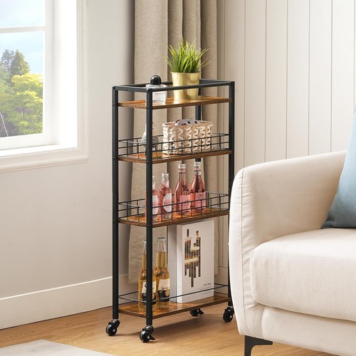 Kitchen storage cart rolling - cart,