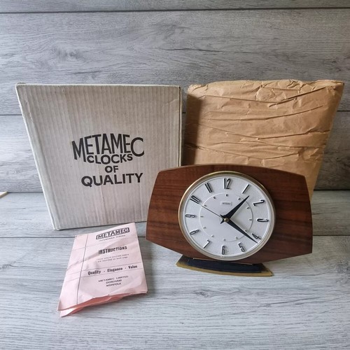 Vintage metamec clock electric - clock,