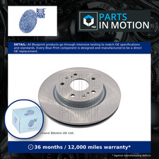 2x Brake Discs Pair Vented