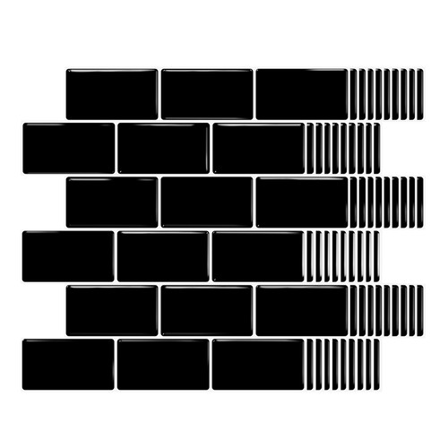 Black crystal peel - black,
