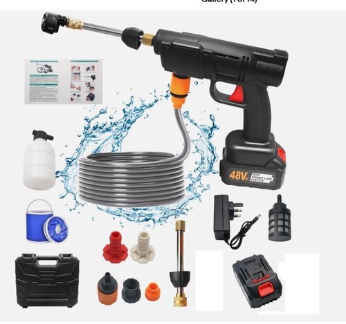 Cordless jet washers/pressure