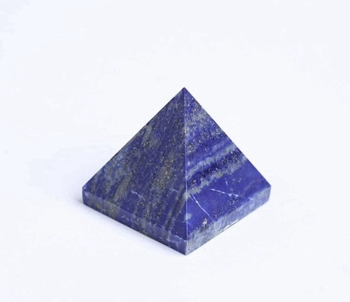 Natural lapis lazuli pyramid - lapis,