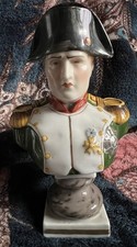 Samson Of Paris - Porcelain Bust Napoleon Bonaparte - Derby Meissen Style c1850