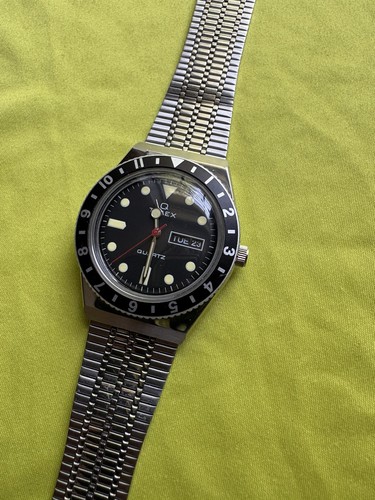 Timex reissue stainless - q,