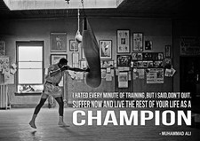 MUHAMMAD ALI CHAMPION QUOTE