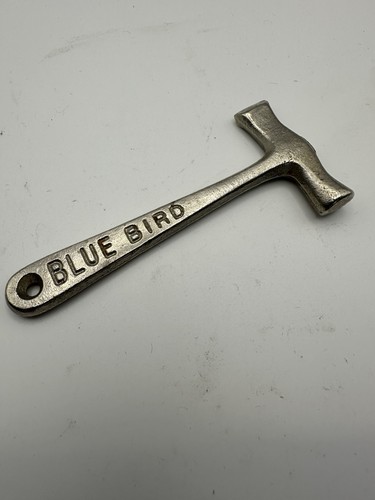 Vintage blue bird - blue, toffee