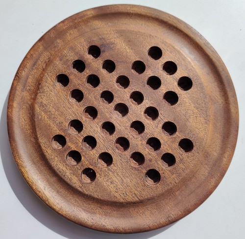 Antique solitaire board - solitaire,