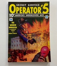 OPERATOR #5 Girasol Pulp Replica Reprint Magazine April 1934  vol 1 #1 UNREAD