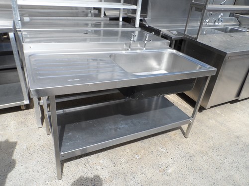 Stainless steel large - steel, single