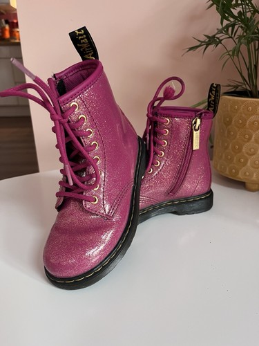 Martens glittery pink - dr.,