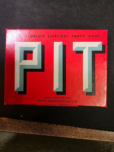 Vintage pit card - pit, game