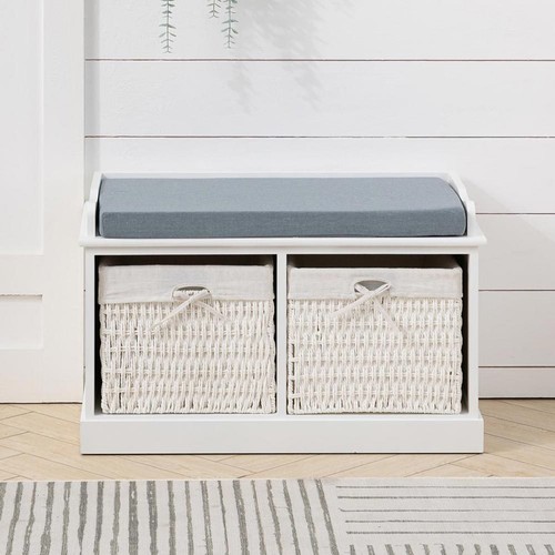New wooden storage bench - wooden,
