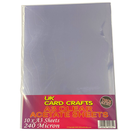 Acetate 10 sheets - sheets, per