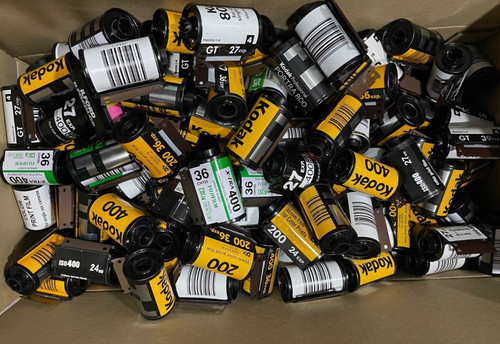 50x empty 35mm film canisters - film,