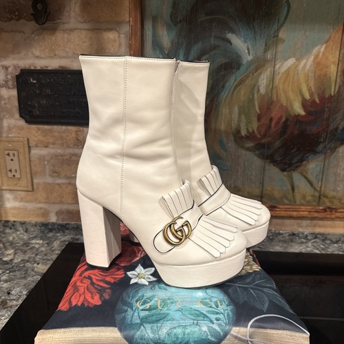 Gucci malagna boots - gg,