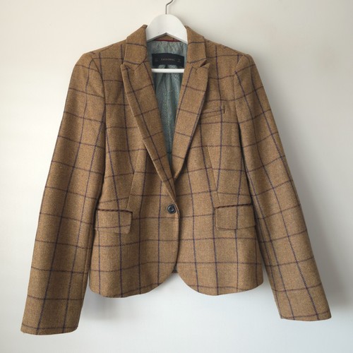 Zara blazer jacket 100 wool - jacket,