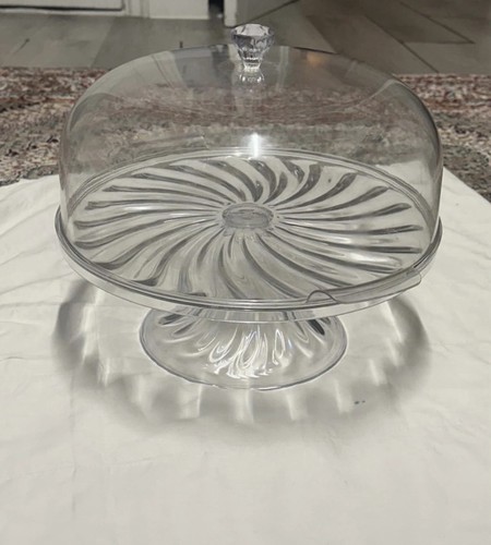 Large cake stand - with, dome
