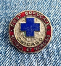 enamel nurses badge Post
