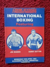  JOE BUGNER V DANNY SUTTON   -
