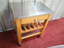 Butchers block / portable table / trolley / cart