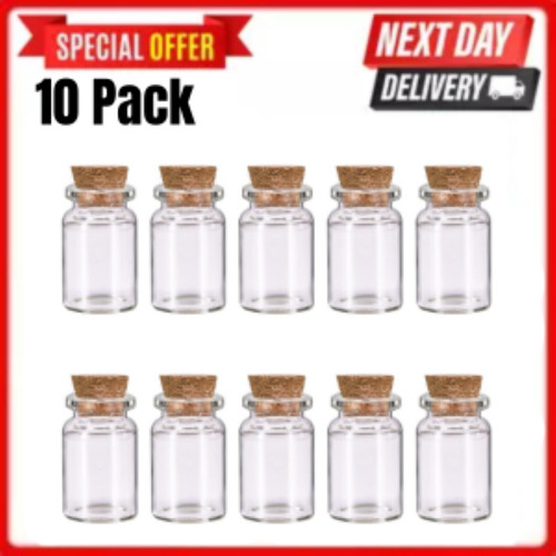 Pcs small glass bottles - pcs,