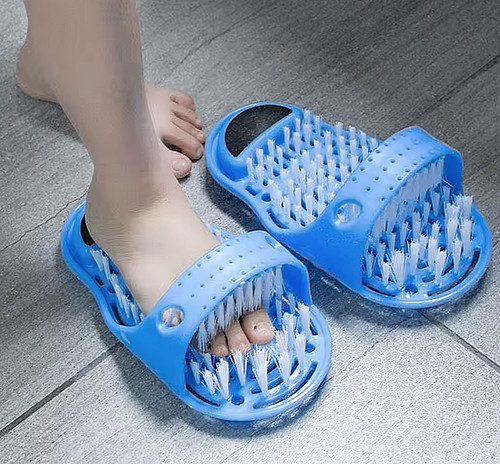Foot file scrubber brush - foot,