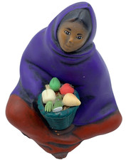 Signed TLALLI Woman Veggies