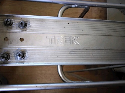 Rear bike pannier rack - pannier, vintage
