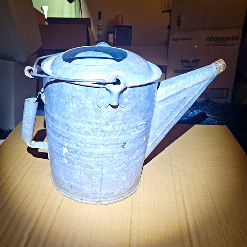 Vintage style galvanized metal - style,