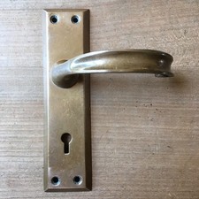 Vintage Brass Door Lever