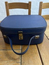 Vintage Vanity Small Blue Case