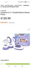 lansinoh double electric breast pump