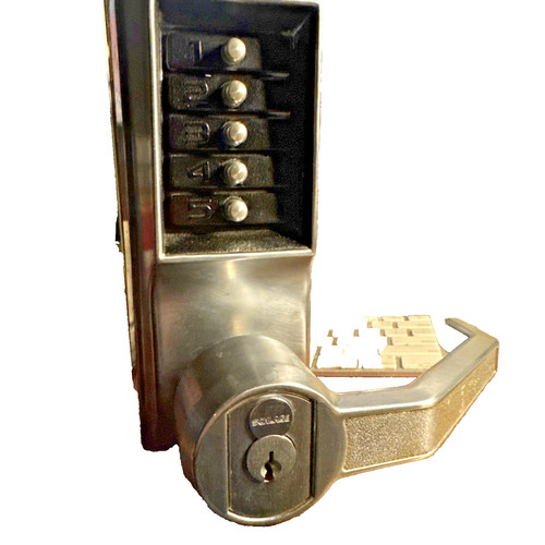 Simplex lock pushbutton - lock,