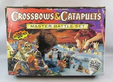 CROSSBOWS AND CATAPULTS  Vintage Game 1980's TOMY Master Battle Set  SPARE PARTS