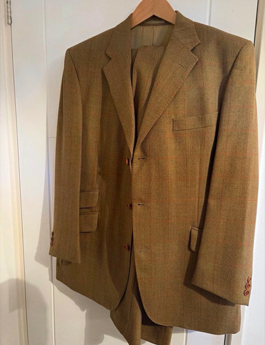 Magee brown tweed - magee, wool