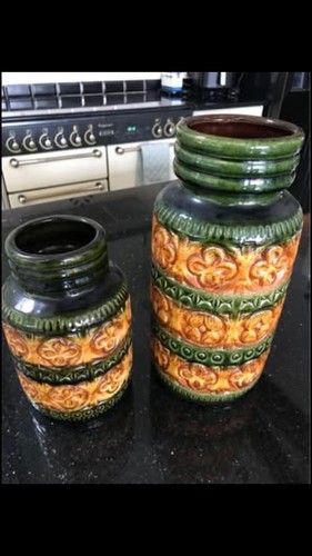 Vintage vase scheurich - 2-,