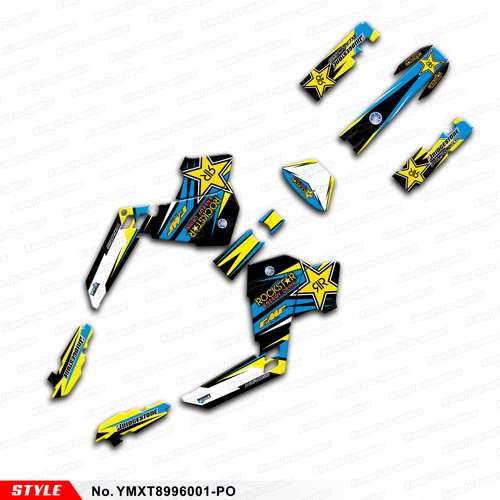 Waterproof sunproof sticker - mx,