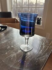 Denby Mirage Midnight Blue Goblet Glass