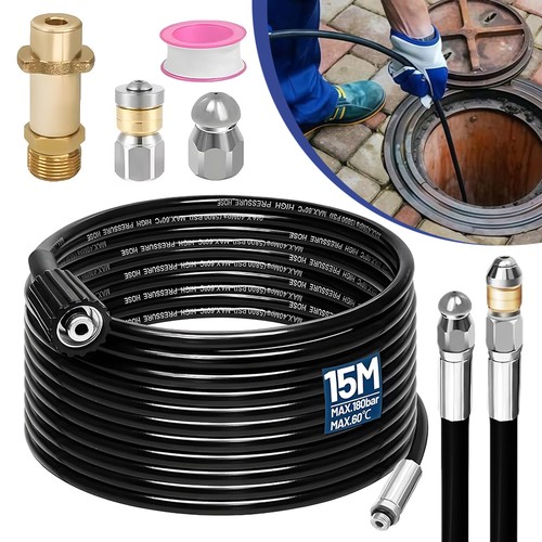 Sewer jetting hose 15m for - sewer,