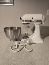KitchenAid Classic KSM45 Stand Mixer 250W White/Cream SPARES or REPAIR Faulty